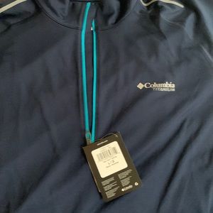 Bnwt  ,olumbia Titan trail 1/2 zip
